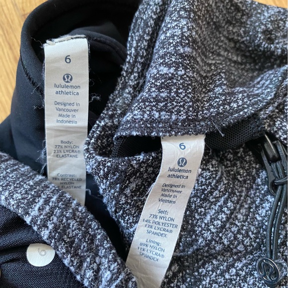 Lululemon Workout Lot of 7 Tops Sweathshirts Half Zip Sports Bra Small - Medium - Picture 9 of 16